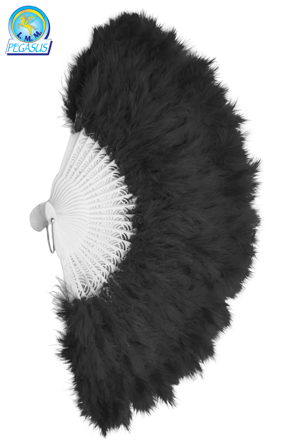 VENTAGLIO PIUME NERE